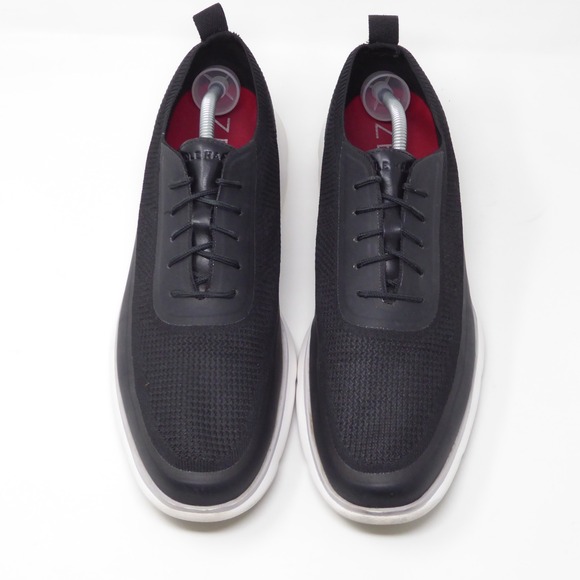 Cole Haan Mens Zerogrand Omni Lace Up Black Knit Sneakers C34657 Size 12 M